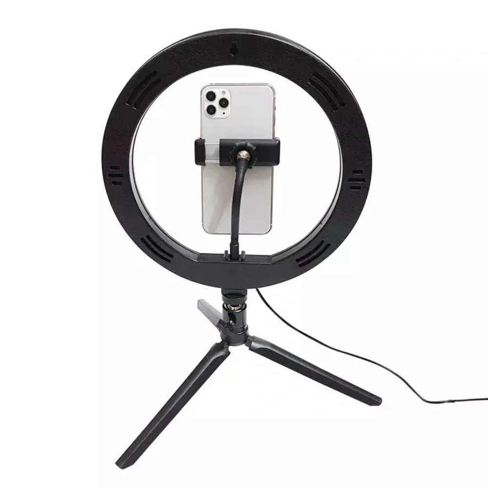 DESKTOP/TABLETOP LED 10 INCH RING LIGHT